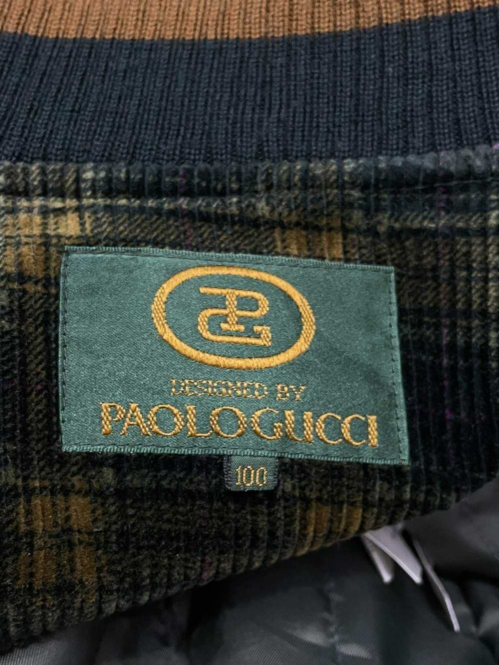 Paolo Gucci × Vintage Vtg PAOLO GUCCI Corduroy Li… - image 7