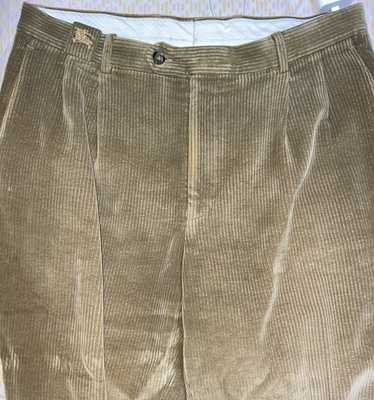 Burberry Burberrys Vintage Tan Corduroy Pants