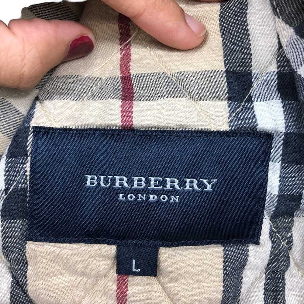 Burberry × Vintage Pick!! Vtg BURBERRY Nova Cheak… - image 4