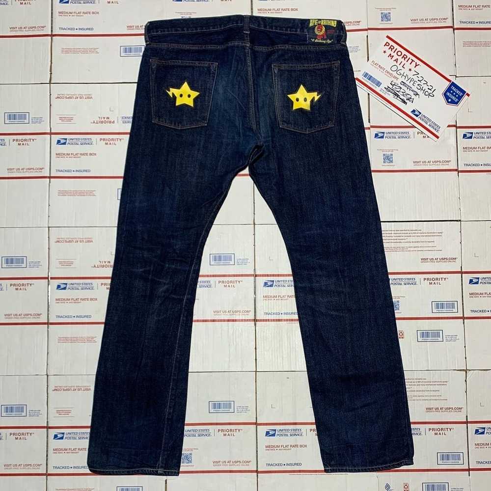 Bape OG Bape Milo Star Jeans - image 2