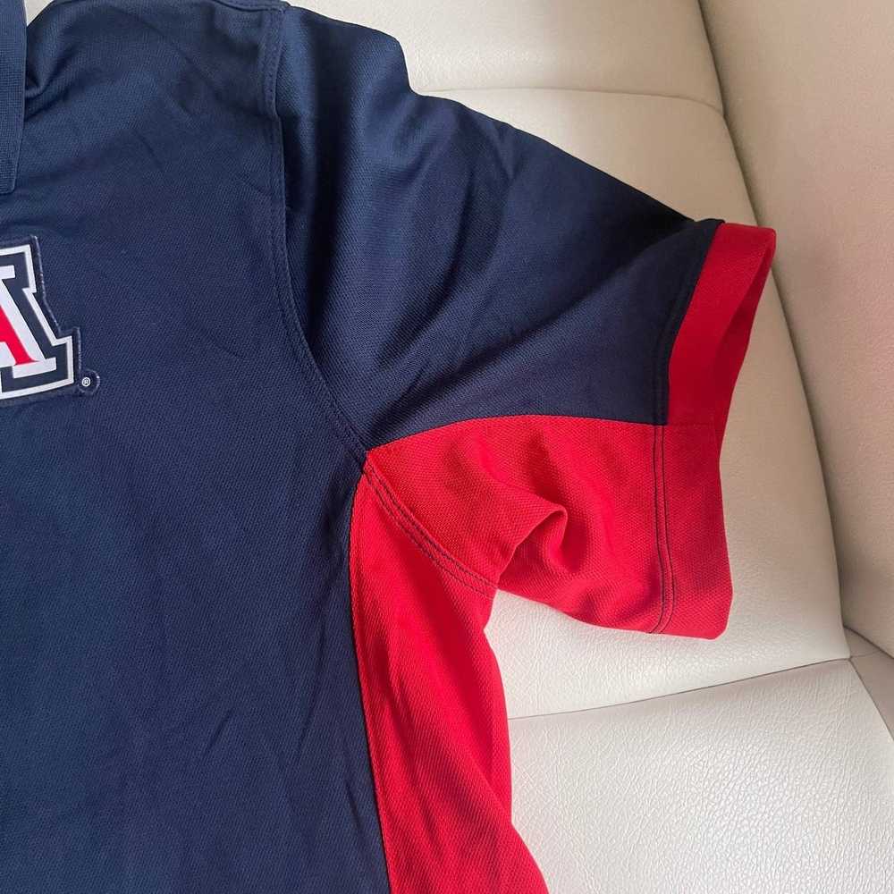 Nike University of Arizona Nike Dri-Fit collar sh… - image 4