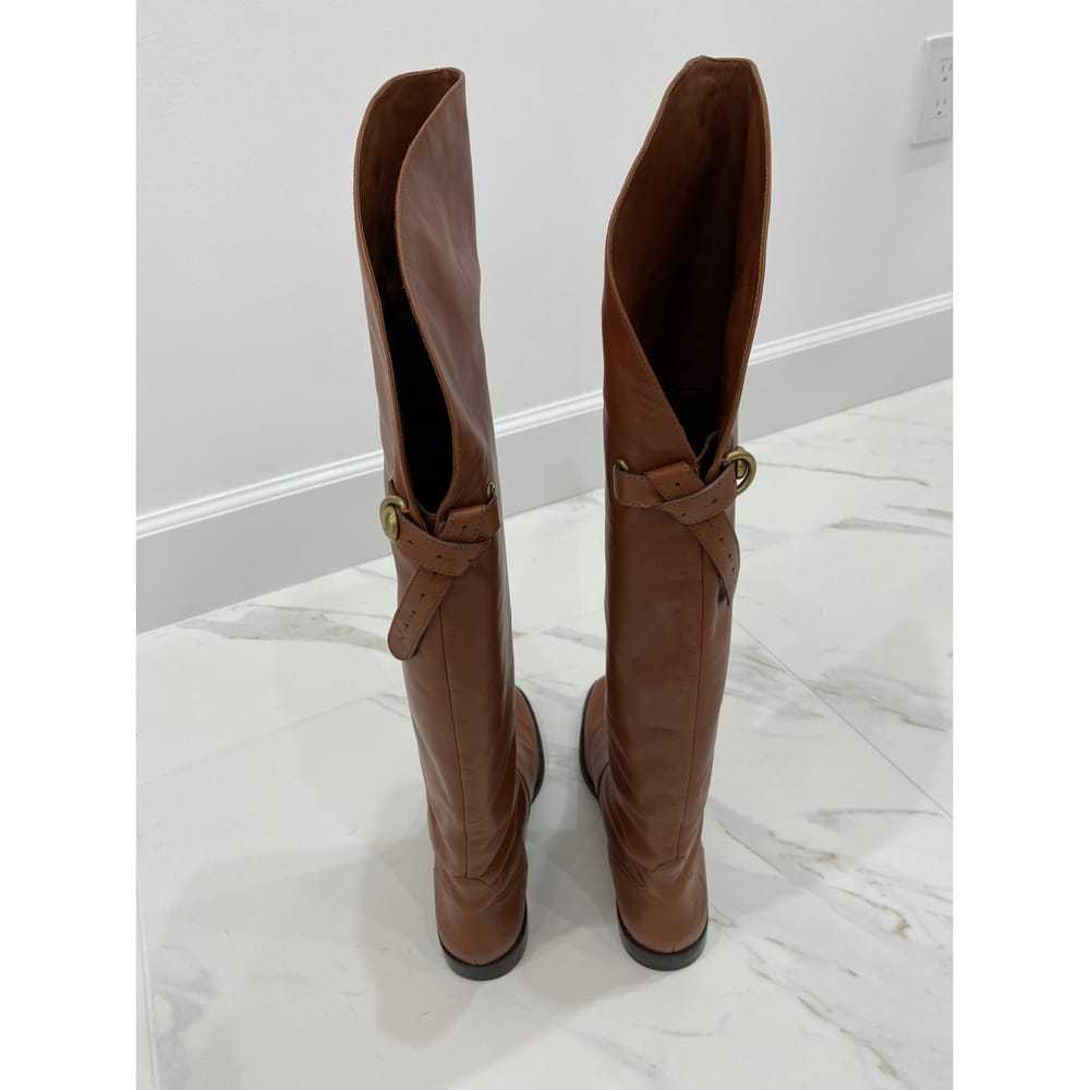 Coach Leather riding boots - image 7