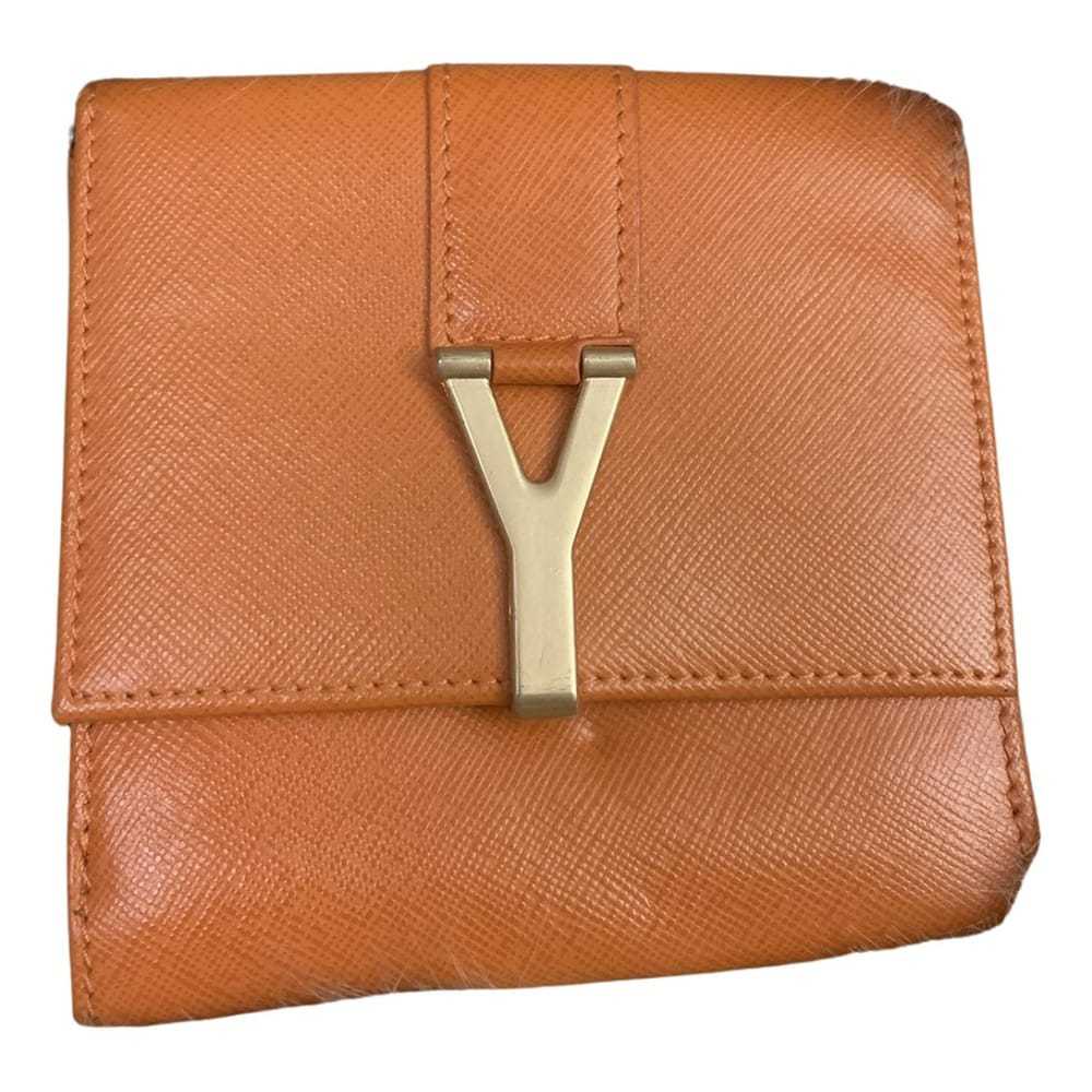 Yves Saint Laurent Patent leather wallet - image 1