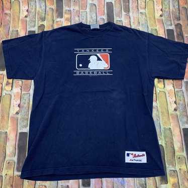 Majestic Authentic Property Of NY Yankees Baseball Gray SS T-Shirt Size S