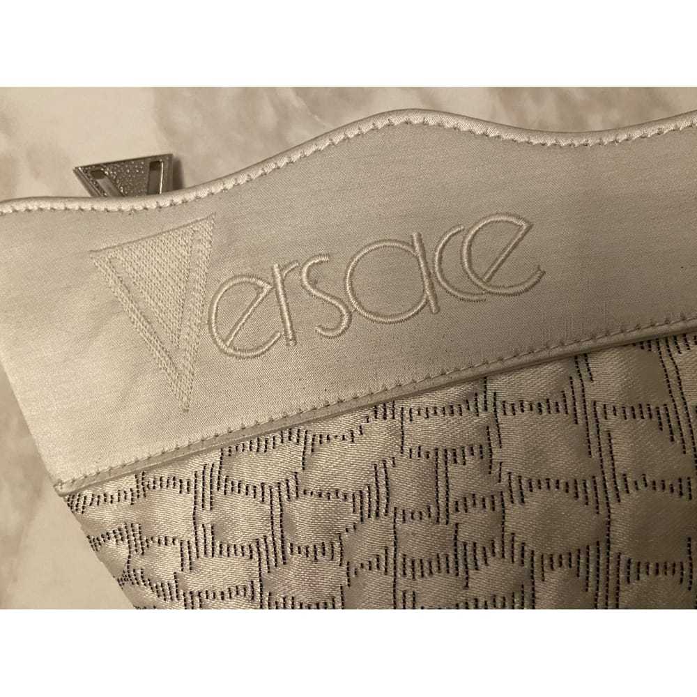 Versace La Medusa silk clutch bag - image 4
