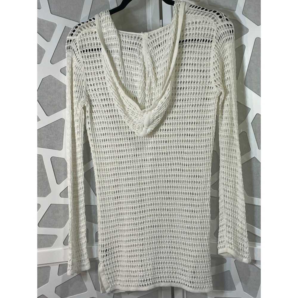 Other Limited Sm Linen Blend Hooded Sweater - image 4