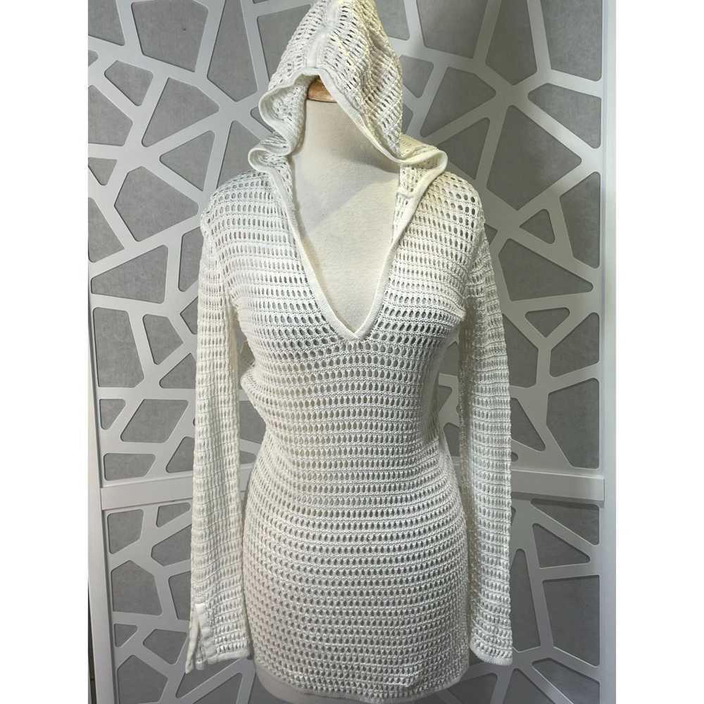 Other Limited Sm Linen Blend Hooded Sweater - image 5