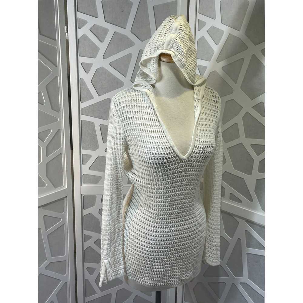 Other Limited Sm Linen Blend Hooded Sweater - image 9