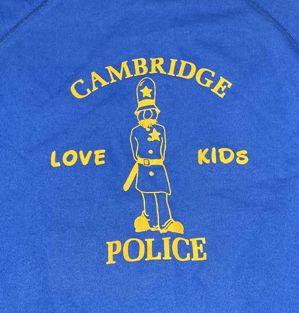 Hanes VTG hanes 50/50 blend Cambridge police love… - image 3