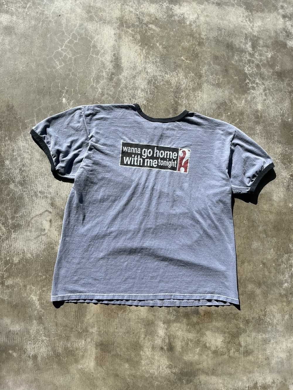Vintage Vintage Funny Wanna Go Home With Me Tee - image 2