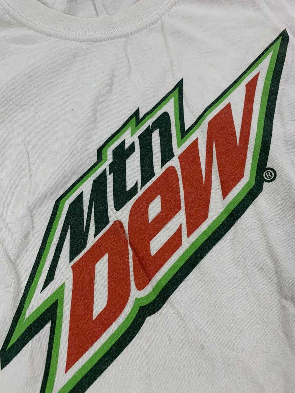 Vintage Vintage Distressed Mountain Dew T-Shirt - image 4