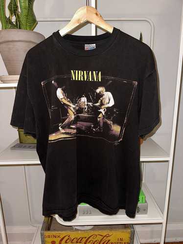 Band Tees × Vintage Vintage 90’s Nirvana Band Tee… - image 1