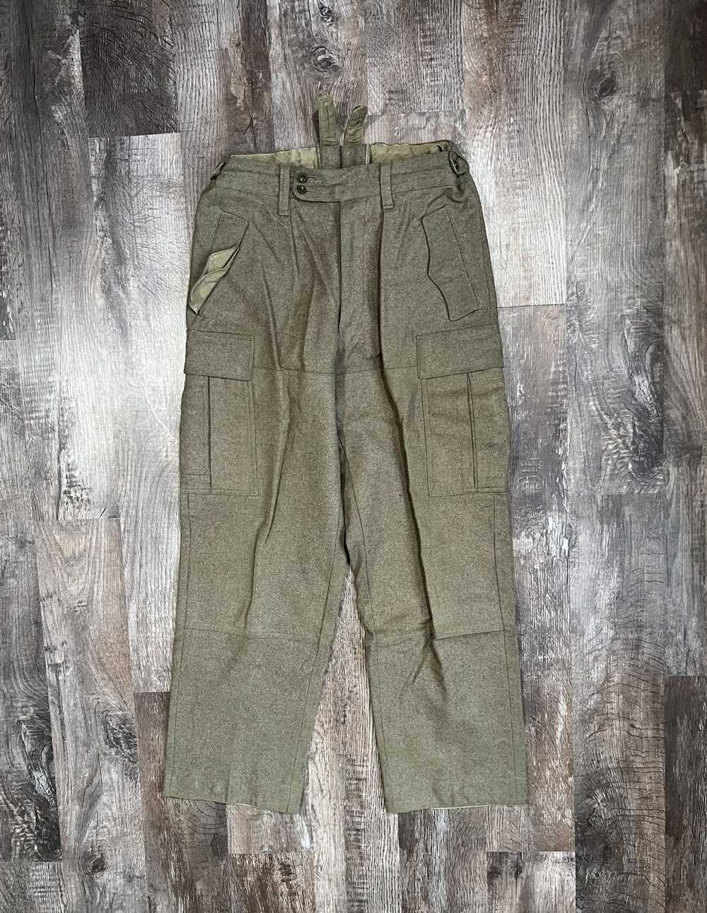 Vintage Vintage Army Wool Pants - image 1