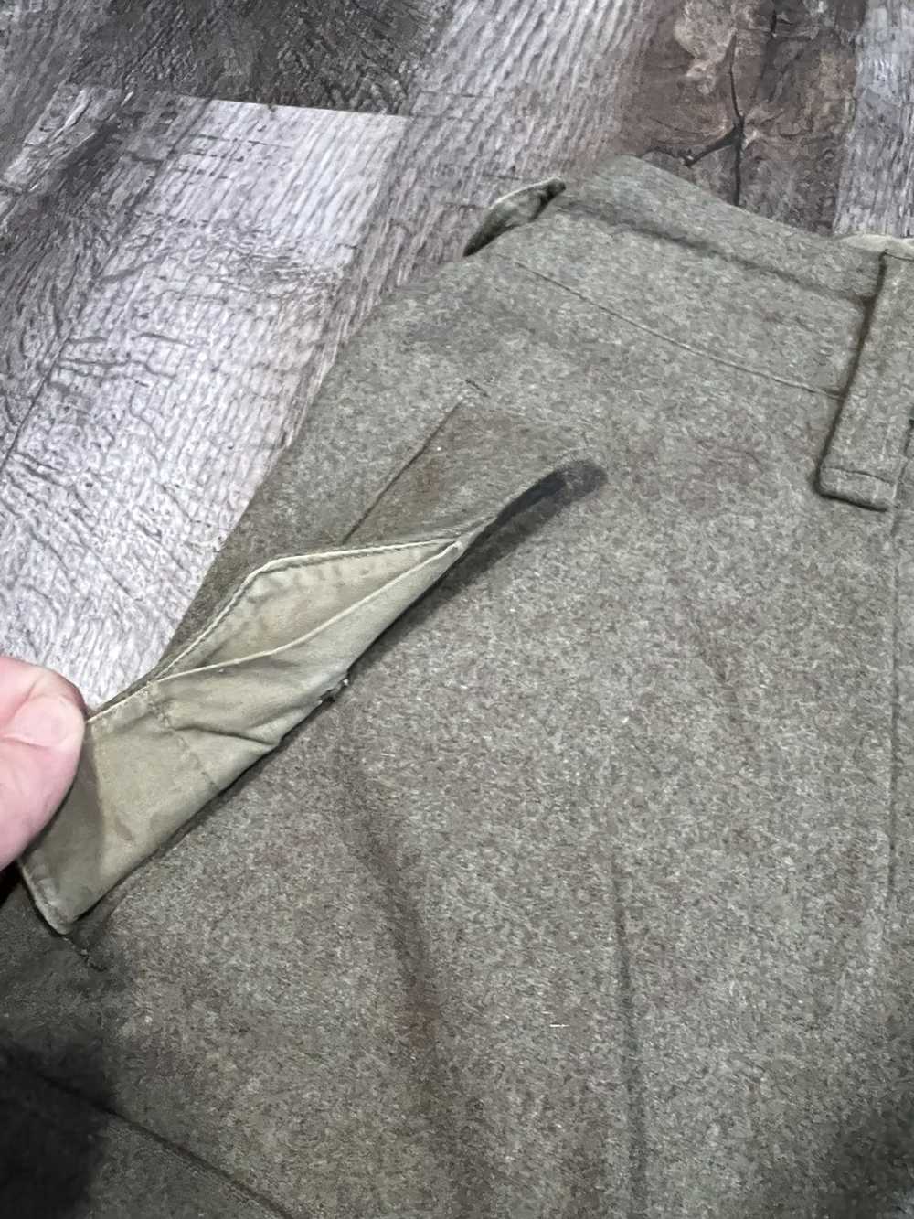 Vintage Vintage Army Wool Pants - image 5