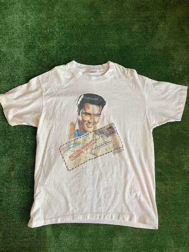 Band Tees × Vintage Vintage 90’s Elvis Presley si… - image 1