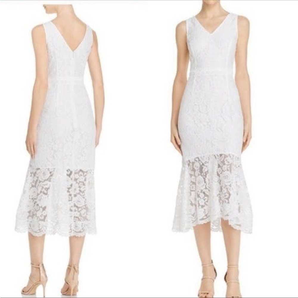 Other Nanette Lepore White Lace Mermaid Dress - image 1