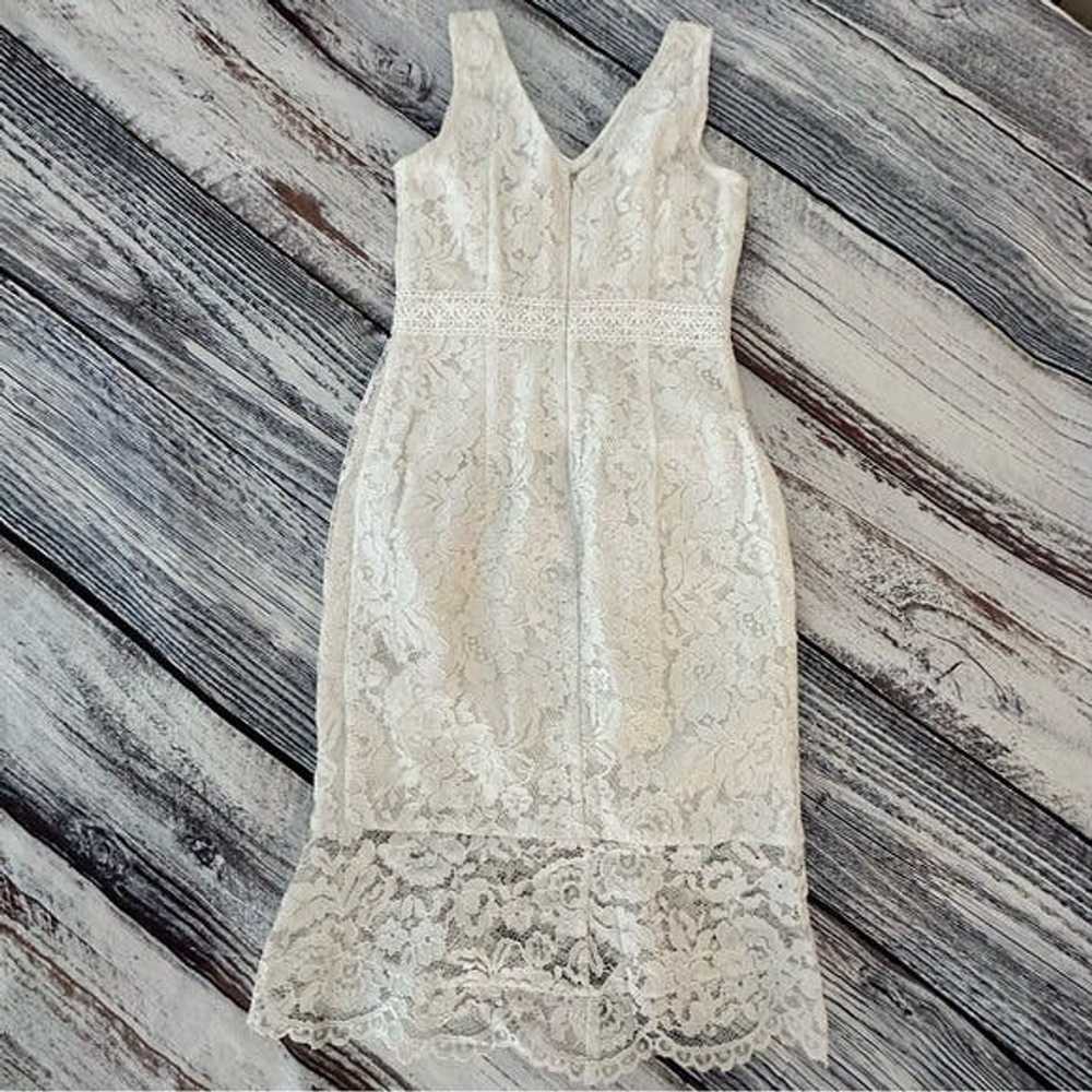 Other Nanette Lepore White Lace Mermaid Dress - image 8