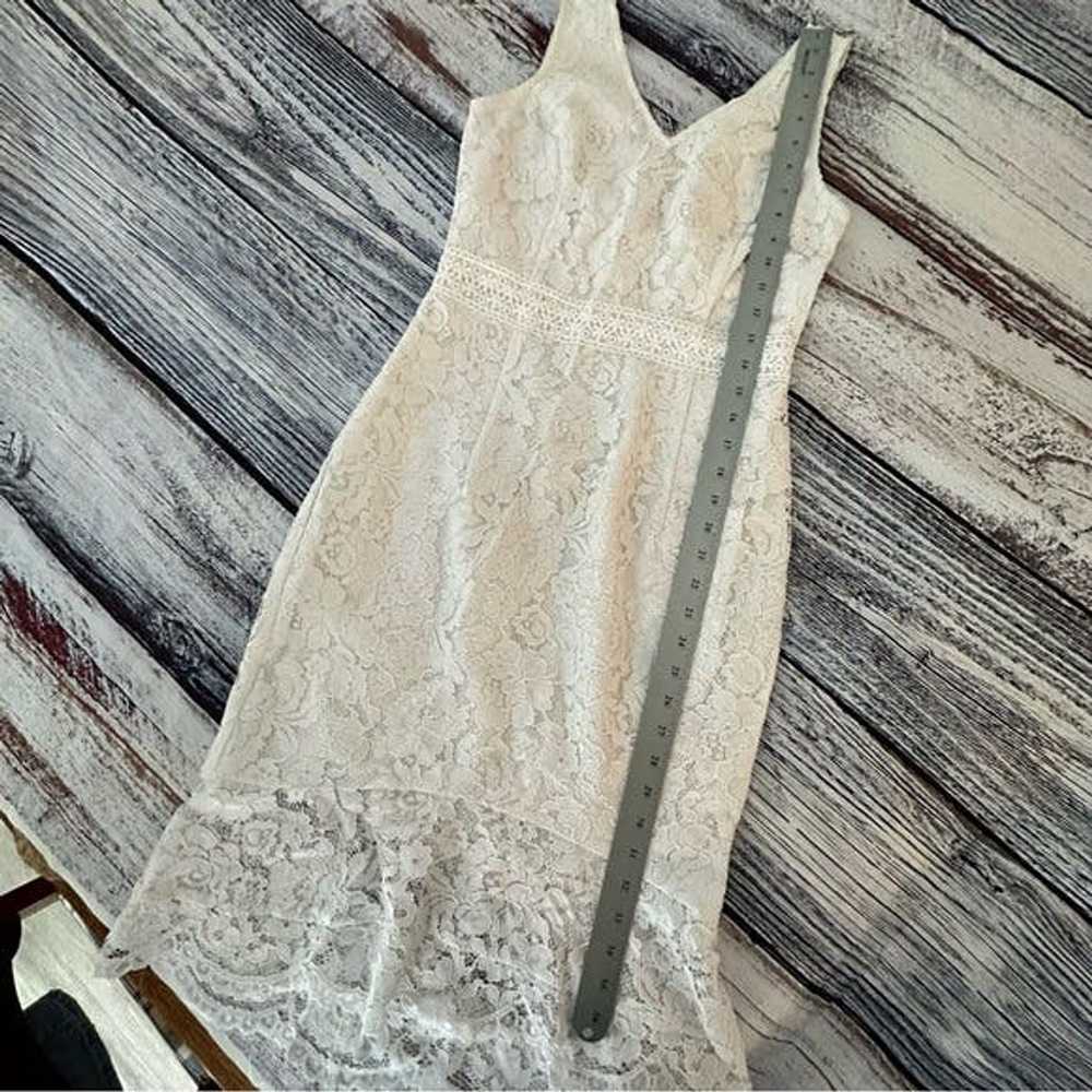 Other Nanette Lepore White Lace Mermaid Dress - image 9