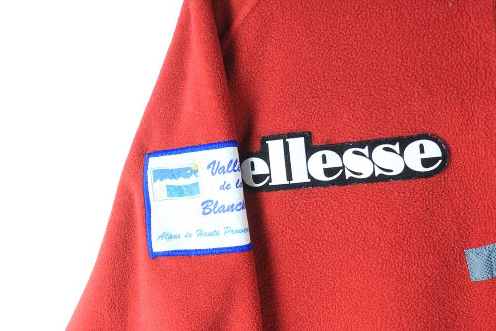 Vintage Ellesse Fleece 1/4 Zip Medium - image 3