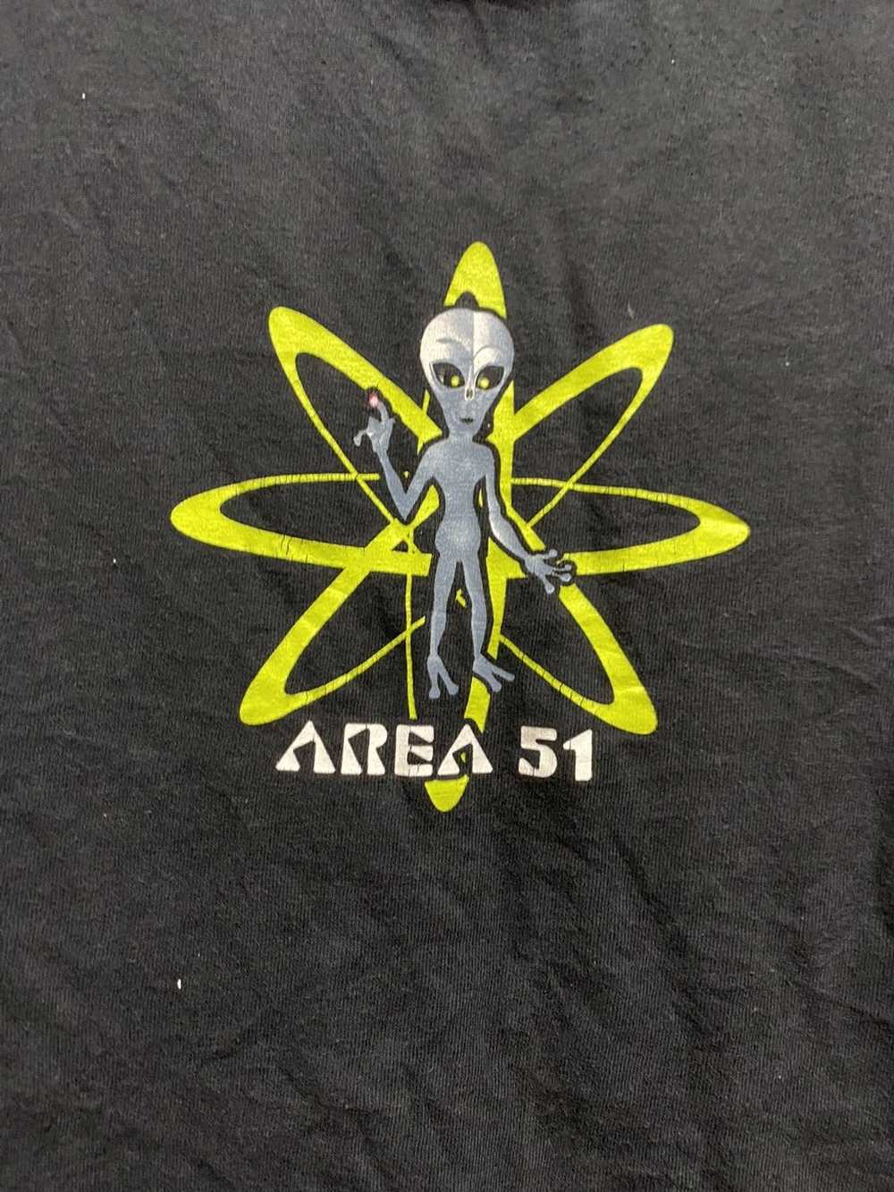 Movie × Vintage Vintage Alien Area 51 Movie Tee - image 2