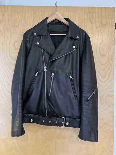 Acne Studios Acne Nate Leather Jacket Size 48