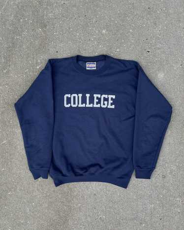 Vintage COLLEGE Crewneck