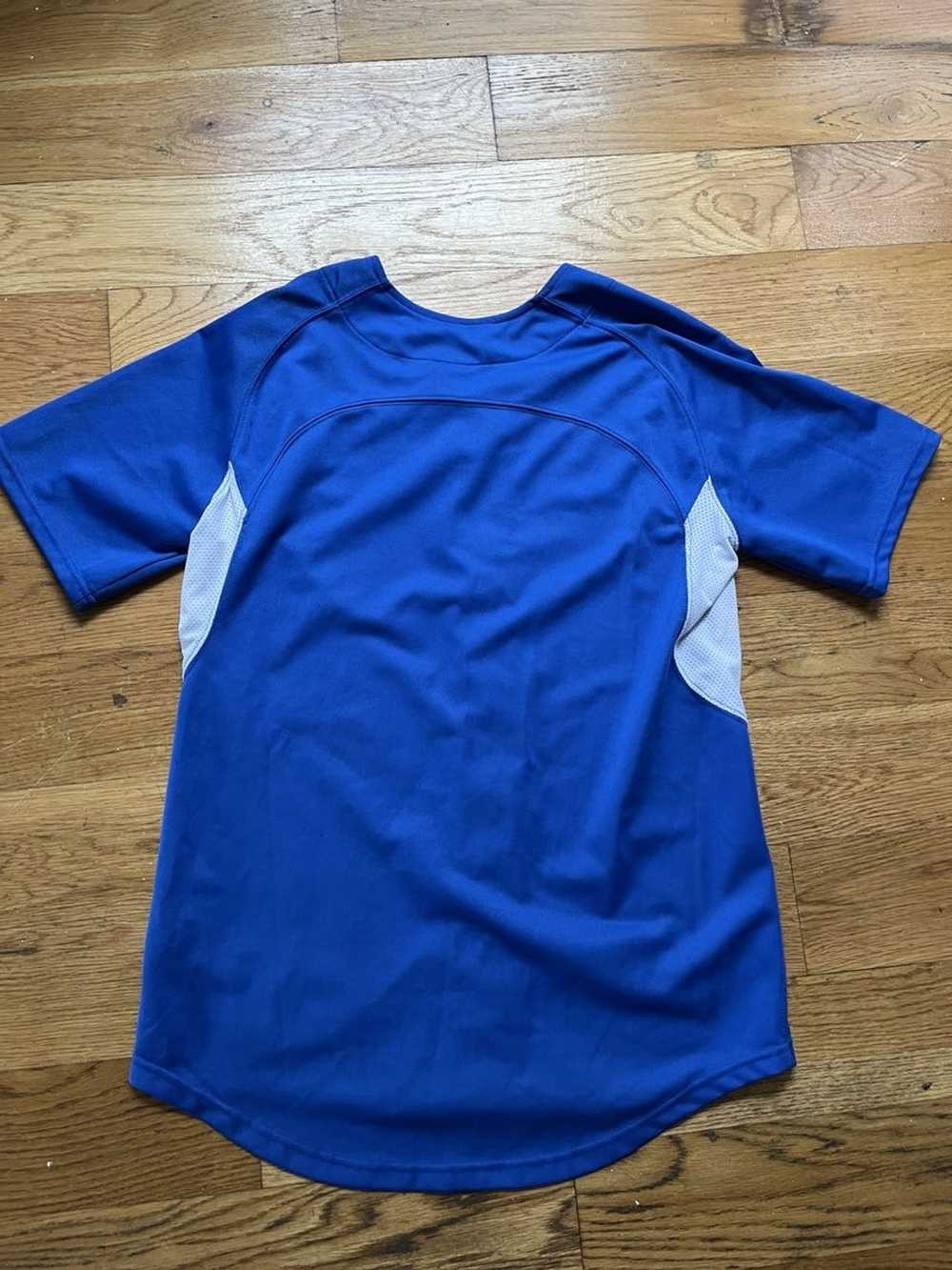 Nike Nike Blue Mesh Paneled Baseball Jersey - image 2