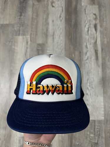 Snap Back × Trucker Hat × Vintage 1980’s Embroider