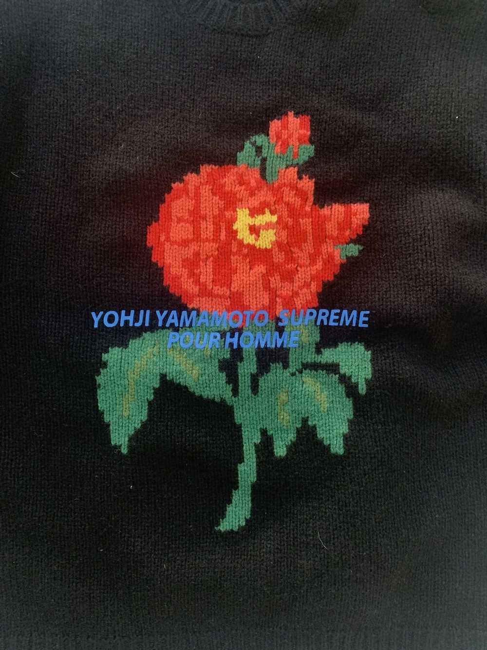 Supreme Supreme Yohji Yamamoto Sweater Black - image 2