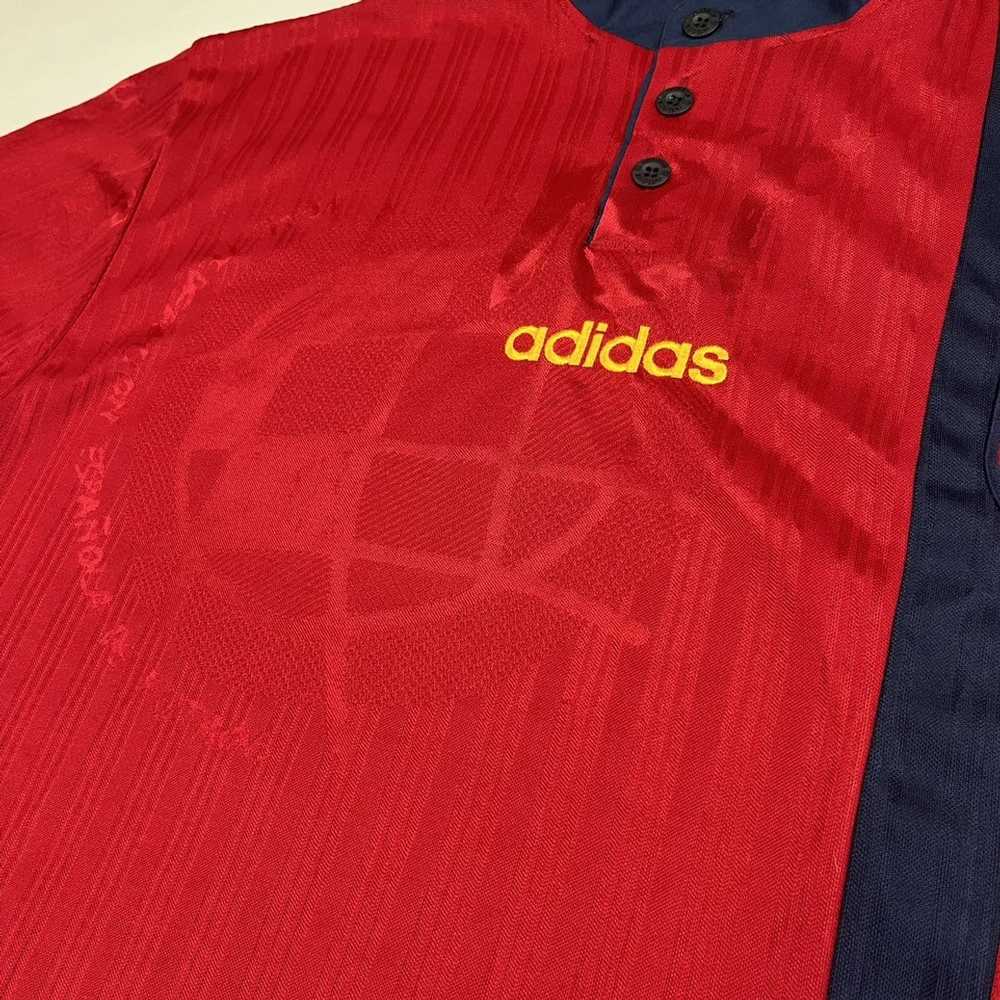 Adidas × Soccer Jersey × Vintage Vintage 90s Adid… - image 7
