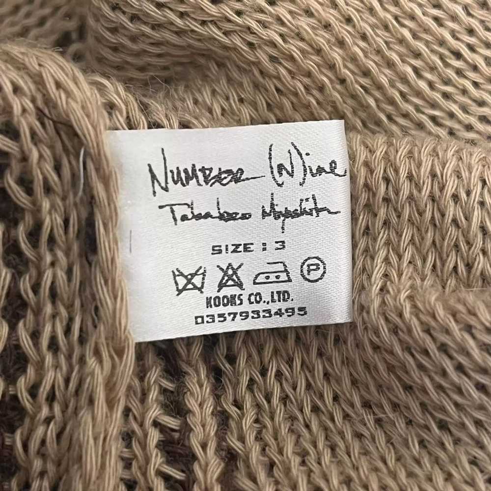 Number (N)ine Number （N）ine 03ss/aw Crochet sweat… - image 3