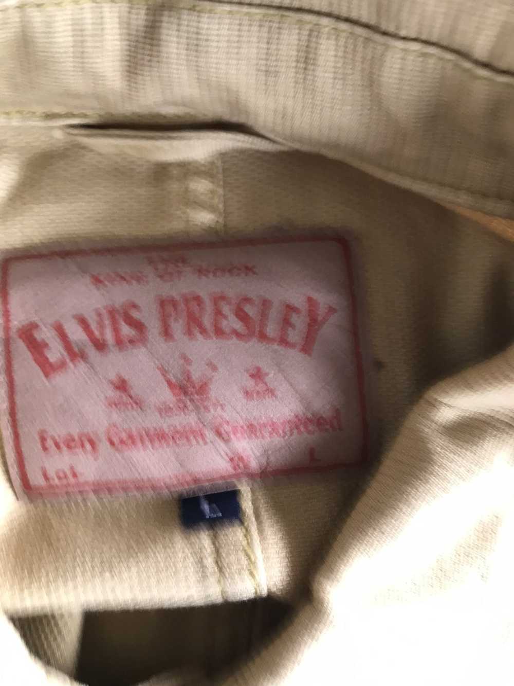Vintage × Workers Elvis Presley Worker Shirt Butt… - image 7
