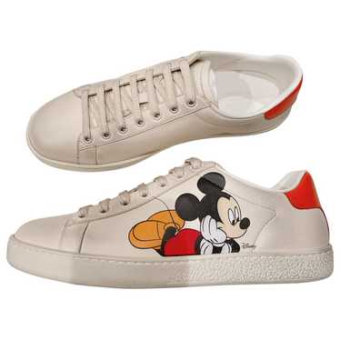 Disney x Gucci Leather trainers - image 1