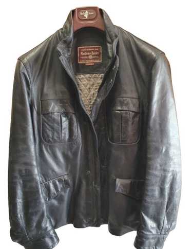 Marlboro Classics Lamb leather jacket Size M Fitted a… | Drouot.com
