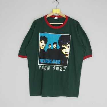 90s ビンテージ the charlatans Tシャツ XL Vintage the charlatans shirt - Gem