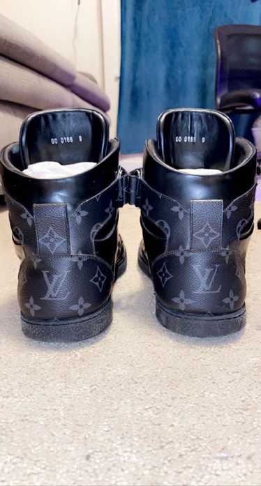 Louis Vuitton Rivoli Low Monogram Sneaker Blk Graphite US 11 LV 10 Virgil
