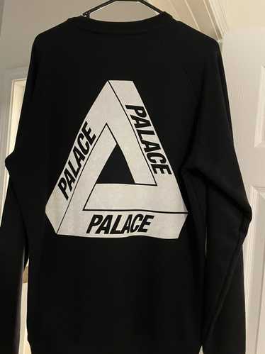 Palace Palace Flocka Crew Neck Sweatshirt Large - image 1