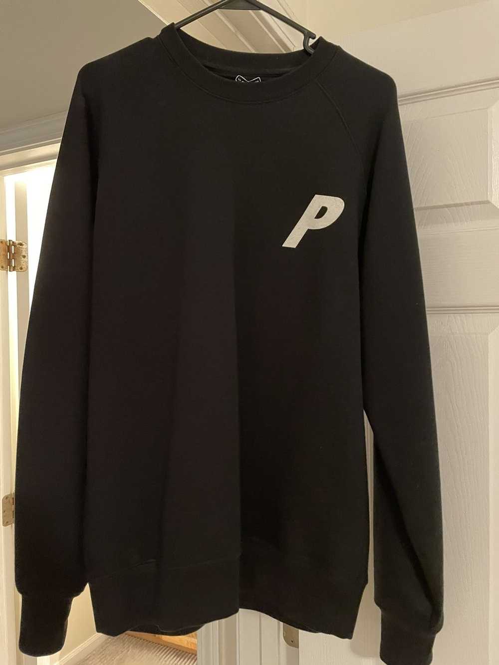 Palace Palace Flocka Crew Neck Sweatshirt Large - image 2