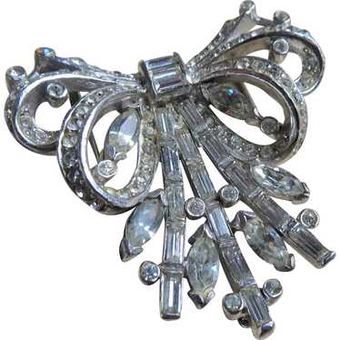 GORGEOUS Art Deco Large Brooch,Pendant or Fur Cli… - image 1