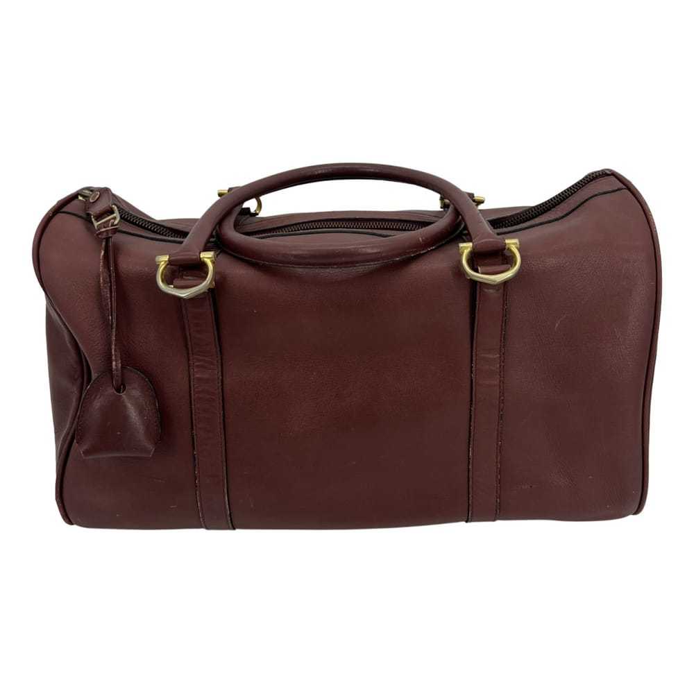 Cartier Leather travel bag - image 1