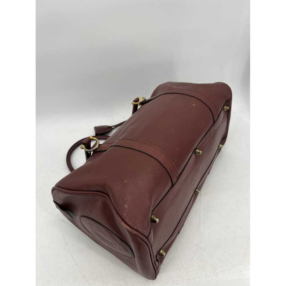 Cartier Leather travel bag - image 6