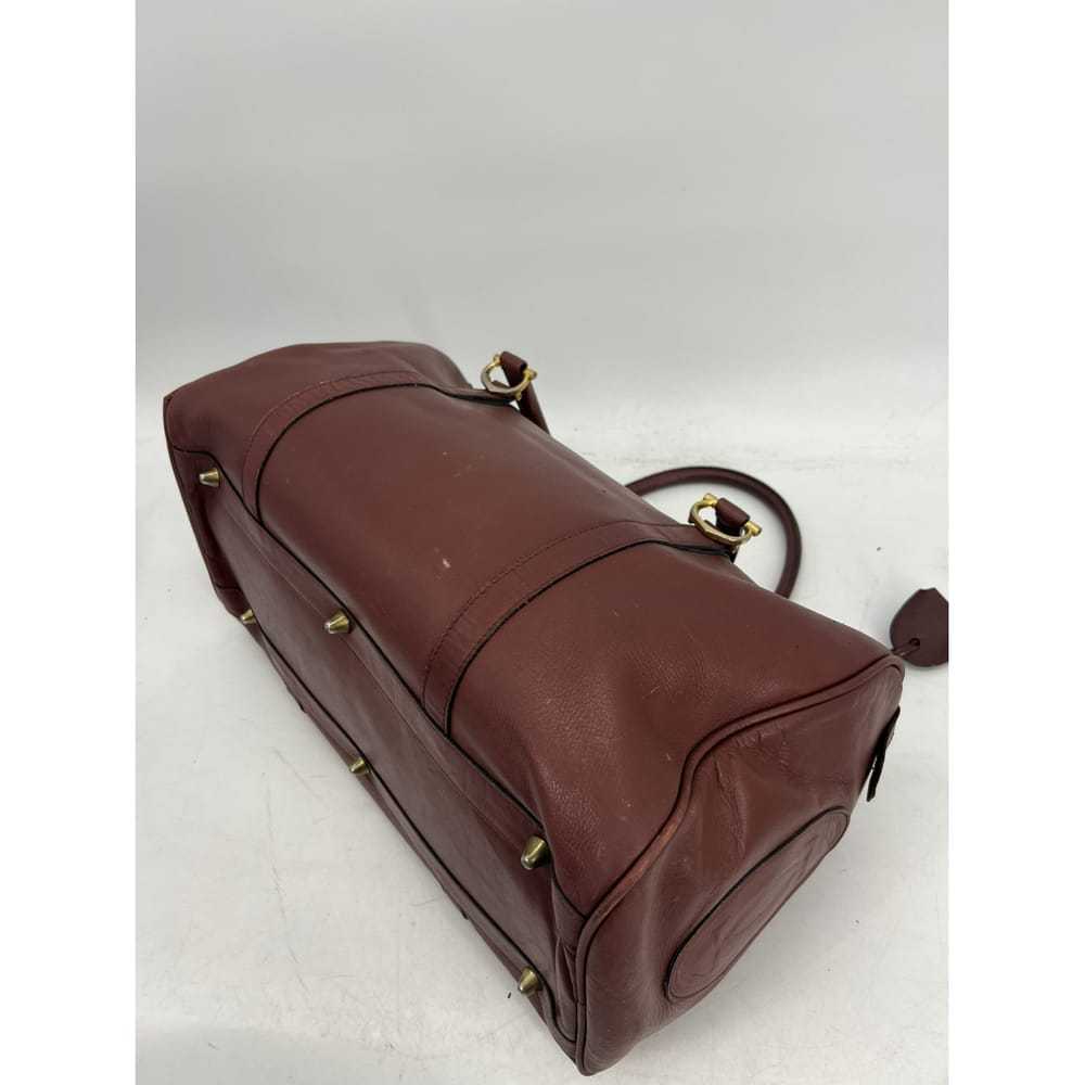 Cartier Leather travel bag - image 7