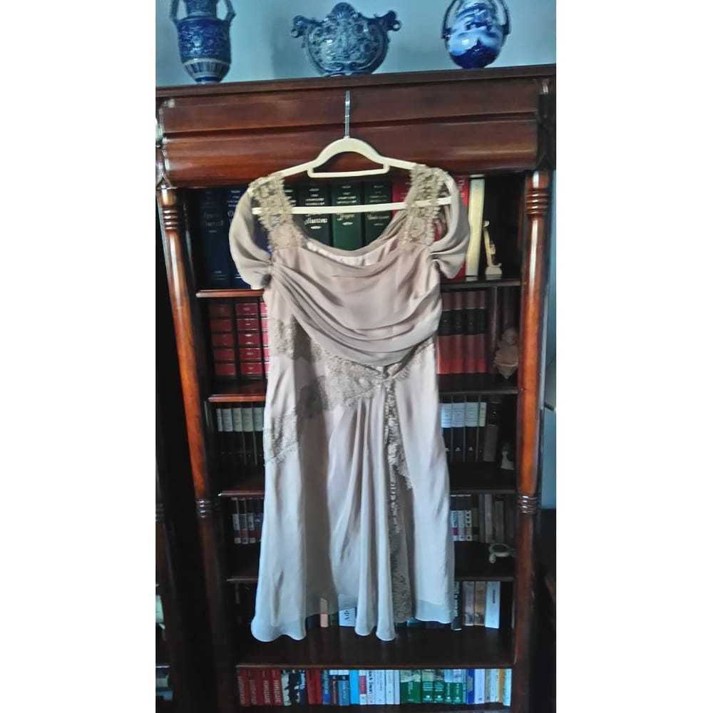 Alberta Ferretti Silk mid-length dress - image 11
