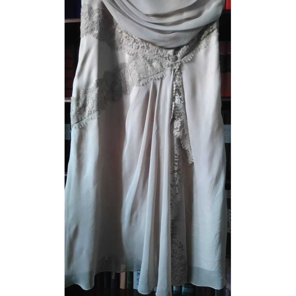Alberta Ferretti Silk mid-length dress - image 2