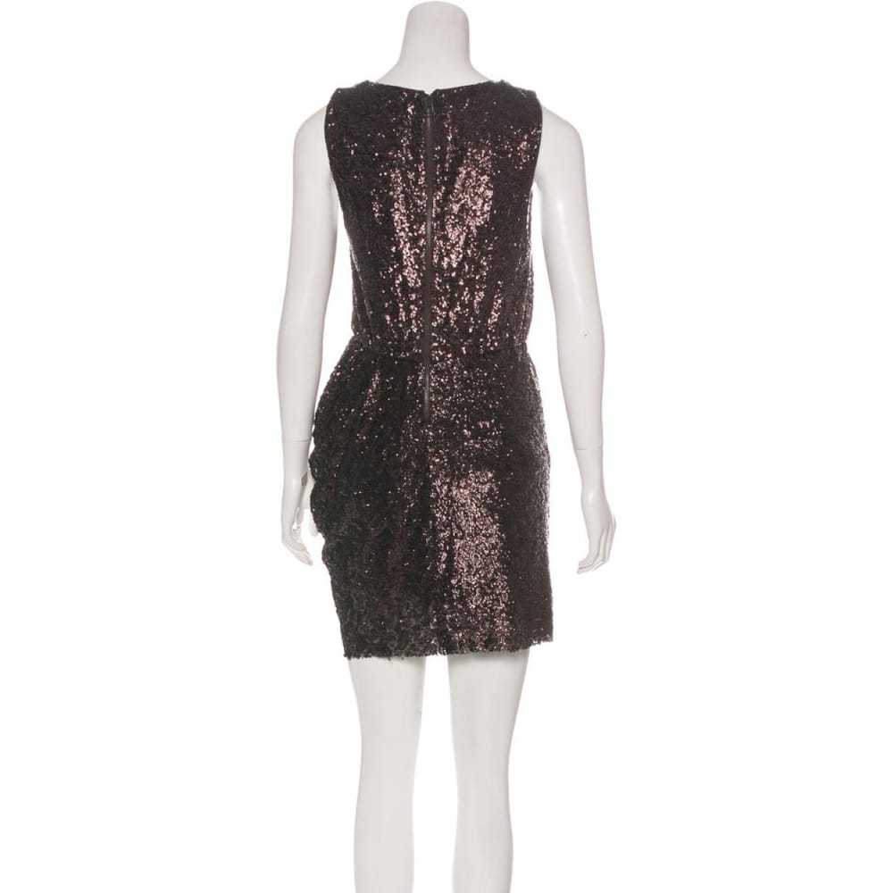 Alice & Olivia Silk mini dress - image 3