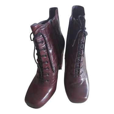 Vagabond Leather lace up boots - image 1