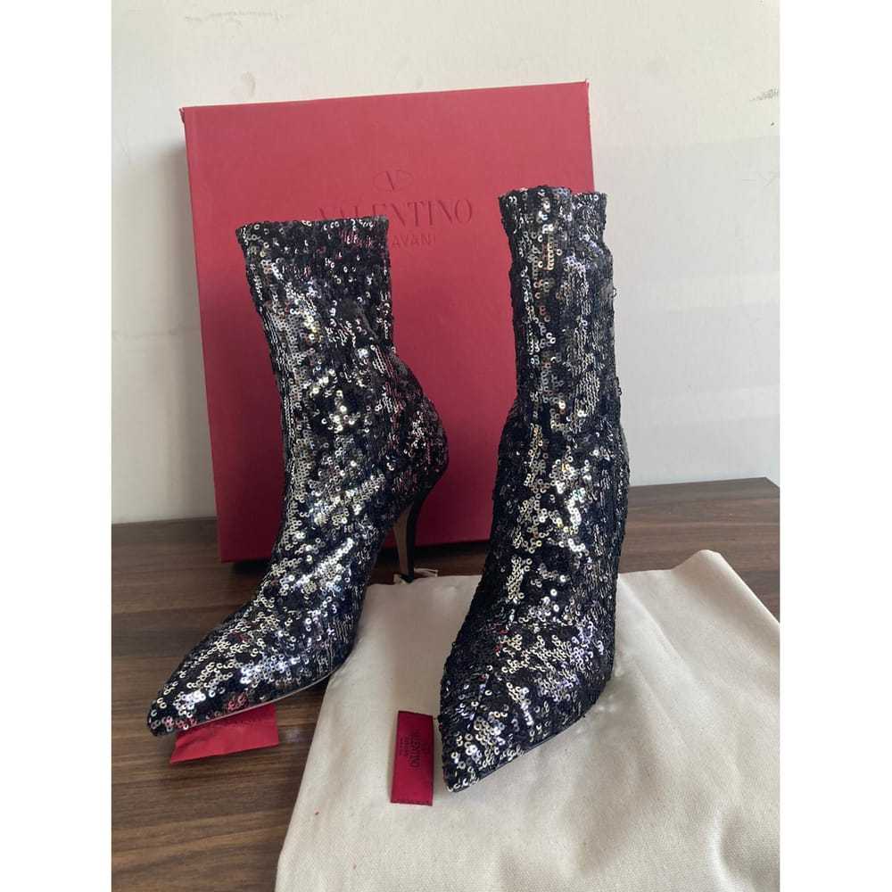 Red Valentino Garavani Glitter ankle boots - image 5