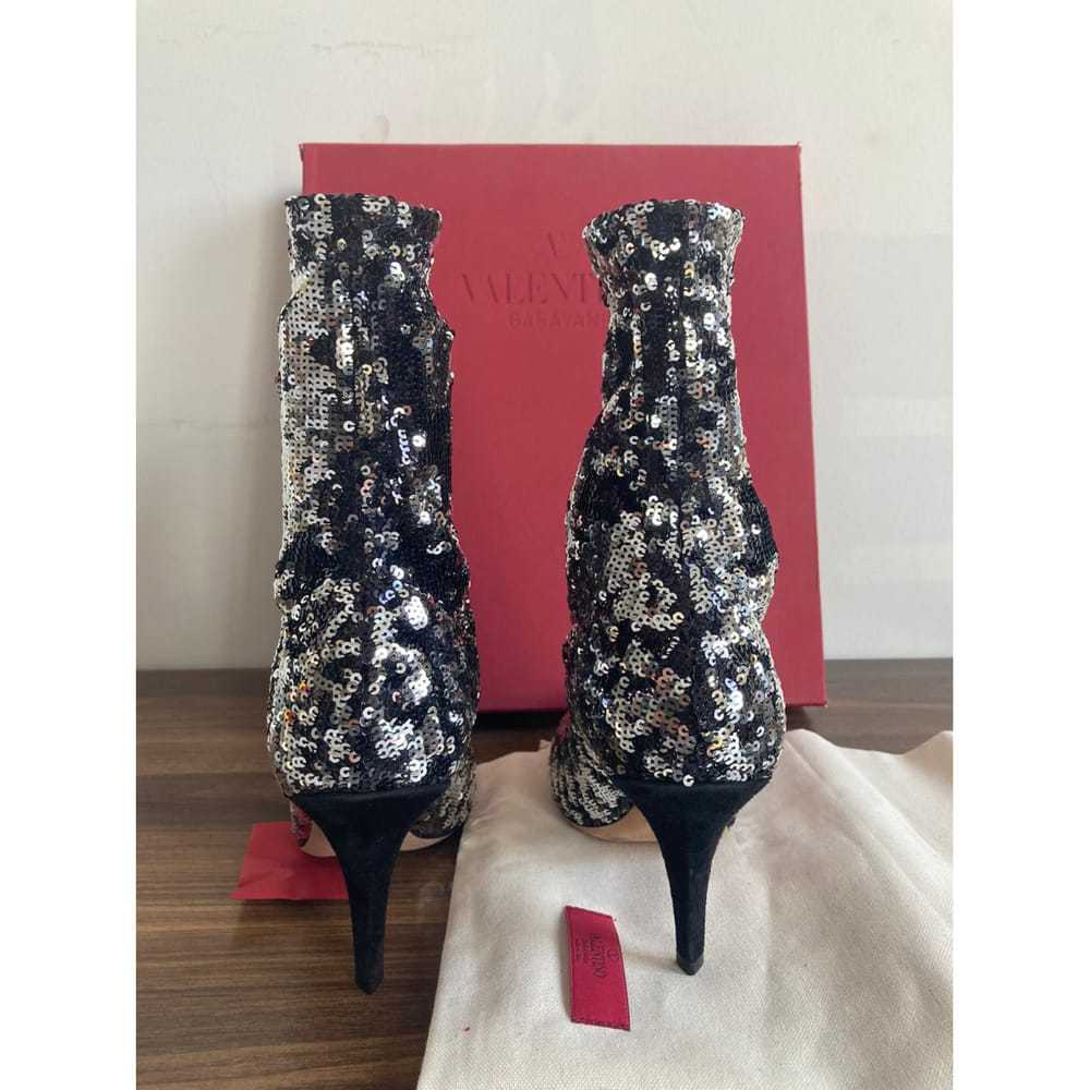 Red Valentino Garavani Glitter ankle boots - image 6