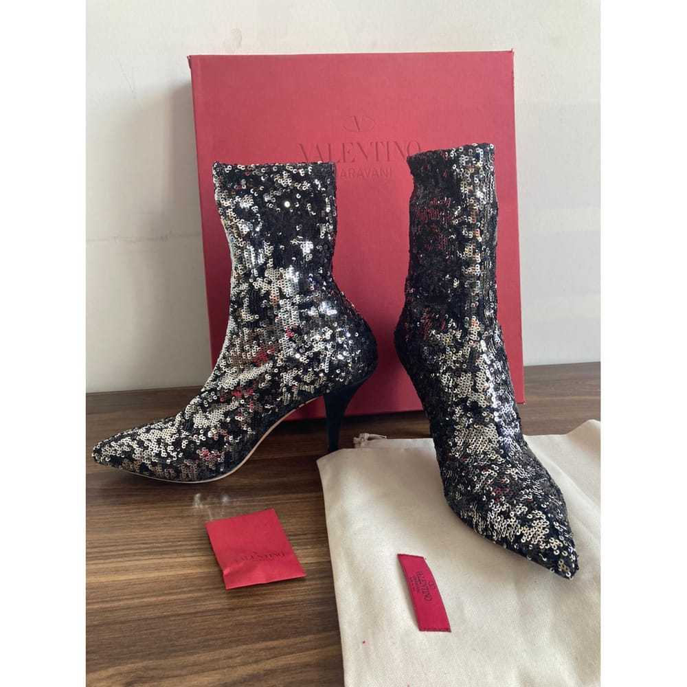 Red Valentino Garavani Glitter ankle boots - image 8