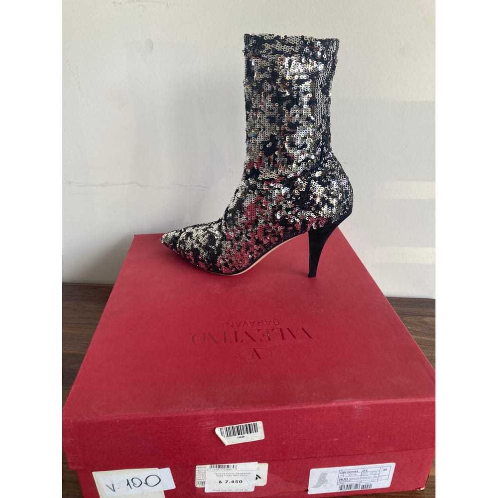 Red Valentino Garavani Glitter ankle boots - image 9